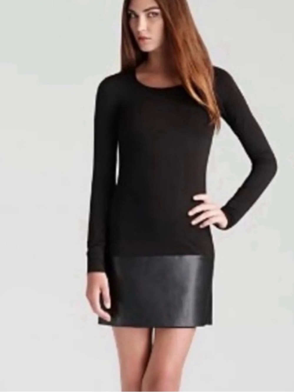 Bailey 44 Mixed Media Dress